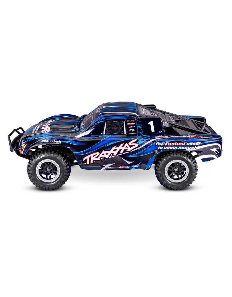 TRAXXAS TRA68386-4-BLUE SLASH 4X4 VXL HD: BLUE