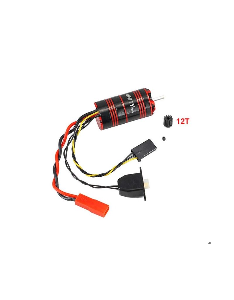 FURITEK FTK-FUR-2573 ASCENT-18 UNITY PRO 2-IN-1 MICRO FOC BRUSHLESS SYSTEM (3500KV)