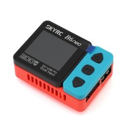 SKYRC SKY-100198-01 B6NEO LIPO/LIHV/LIFE DC BATTERY CHARGER (6S/10A/200W) (RED/BLUE)
