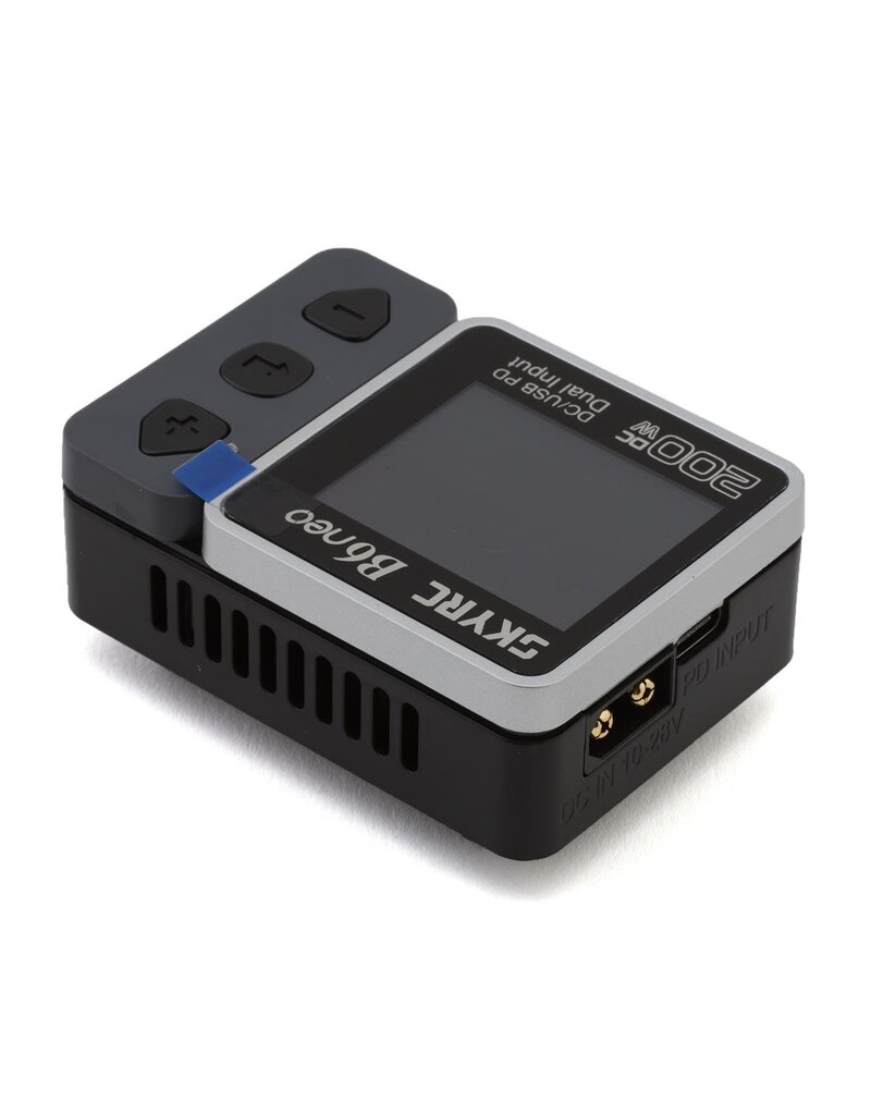 SKYRC SKY-100198-02 B6NEO LIPO/LIHV/LIFE DC BATTERY CHARGER (6S/10A/200W) (GREY/BLACK)