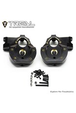 TREAL TRLX00440QFP7 REDCAT ASCENT/GEN9 BRASS INNER FRONT PORTAL COVERS (BLACK) (2) (78G)
