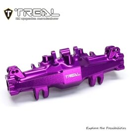 TREAL TRLX0042Z6D01 LOSI MINI LMT CNC ALUMINUM AXLE HOUSING (PURPLE)