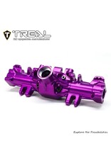 TREAL TRLX0042Z6D01 LOSI MINI LMT CNC ALUMINUM AXLE HOUSING (PURPLE)