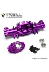 TREAL TRLX0042Z6D01 LOSI MINI LMT CNC ALUMINUM AXLE HOUSING (PURPLE)