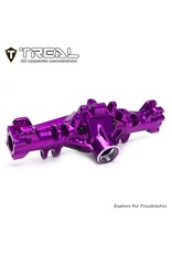 TREAL TRLX0042Z6D01 LOSI MINI LMT CNC ALUMINUM AXLE HOUSING (PURPLE)
