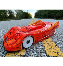DELTA PLASTIK USA DP8522/2W R18 DOME 1/7 BODY FOR LIMITLESS, INFRACTION, VTE2: CLEAR