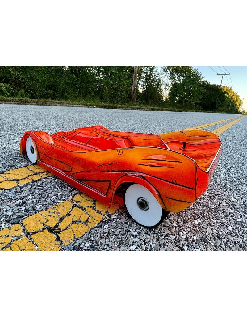 DELTA PLASTIK USA DP8522/2W R18 DOME 1/7 BODY FOR LIMITLESS, INFRACTION, VTE2: CLEAR