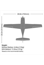 E-FLITE EFLU15950 UMX CIRRUS SR22T BNF BASIC WITH AS3X AND SAFE SELECT