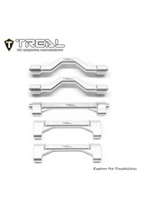 TREAL TRLX002YM51JD LOSI LMT ALUMINUM CHASSIS CROSS BRACE SET (SILVER) (5)