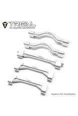 TREAL TRLX002YM51JD LOSI LMT ALUMINUM CHASSIS CROSS BRACE SET (SILVER) (5)