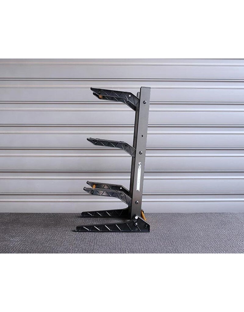 KOSWORK KOS50743 3 LAYER 1/10 & 1/8 CAR DISPLAY STAND (200X240X475MM) W/CARRYING BAG