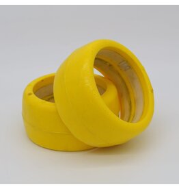 DDM RACING DDMHH910 HOSTILE REAR ZERO GROTH MOLED FOAM INSERTS YELLOW
