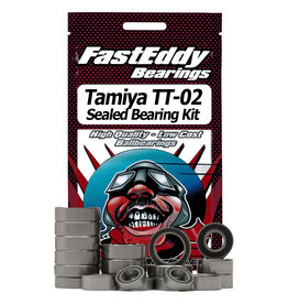 FAST EDDY BEARINGS FED  TT-02 CHASSIS RUBBER SEALED BEARING KIT