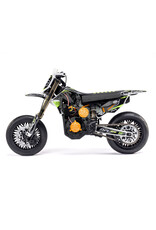 LOSI LOS-2310 PROMOTO-SM 1/4 SUPER MOTO MOTORCYCLE, FXR, WHITE: RTR WITH BATTERY AND CHARGER