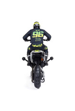 LOSI LOS-2272 PROMOTO-SM 1/4 SUPER MOTO MOTORCYCLE, FXR, WHITE: RTR