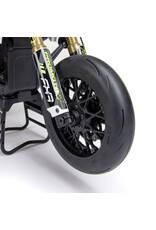 LOSI LOS-2272 PROMOTO-SM 1/4 SUPER MOTO MOTORCYCLE, FXR, WHITE: RTR