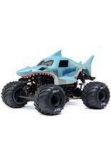 LOSI LOS01026T3 1/18 MINI LMT MEGALODON 4X4 RTR MONSTER TRUCK: BLUE