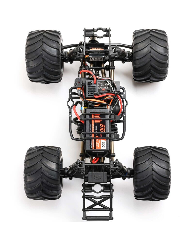 LOSI LOS01026T3 1/18 MINI LMT MEGALODON 4X4 RTR MONSTER TRUCK: BLUE