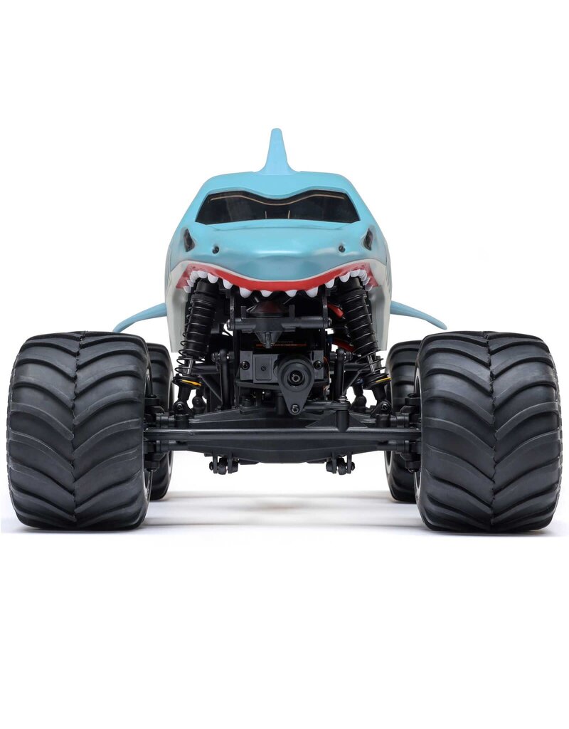 LOSI LOS01026T3 1/18 MINI LMT MEGALODON 4X4 RTR MONSTER TRUCK: BLUE
