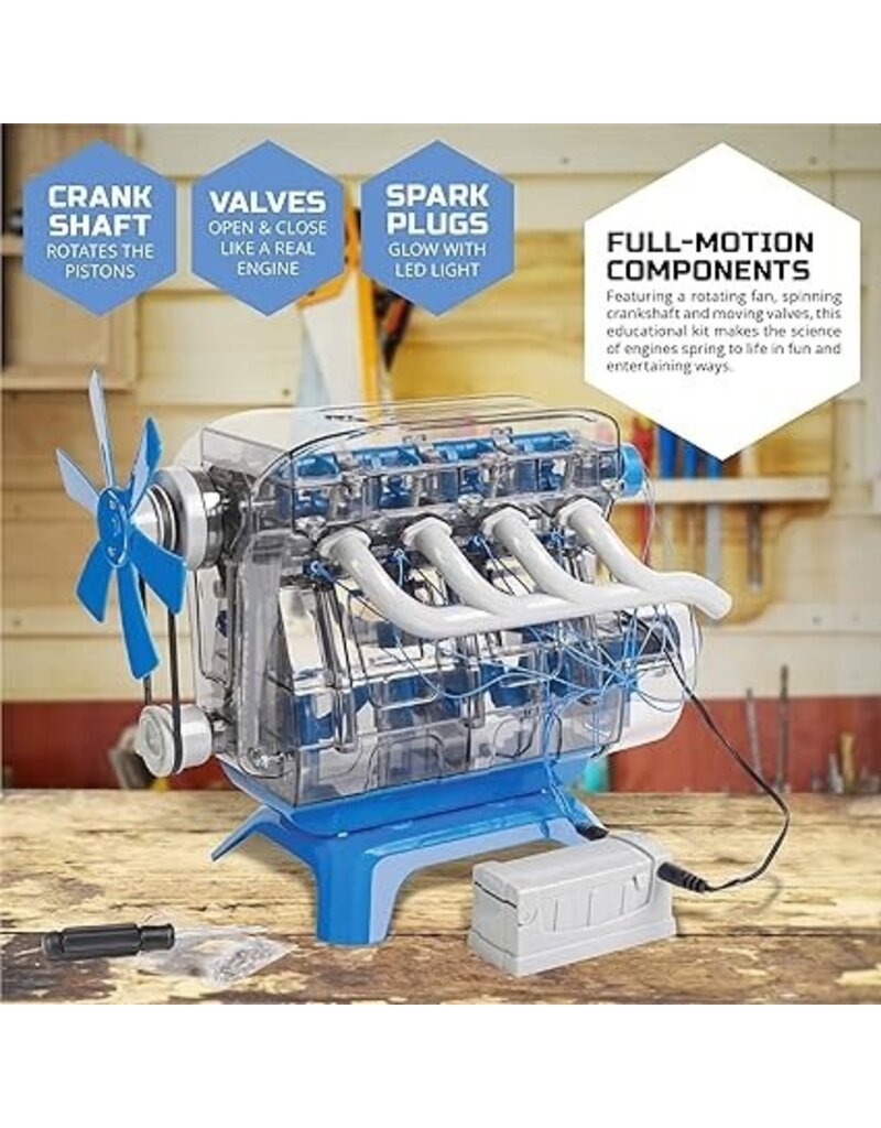 DISCOVERY MINDBLOWN MODEL ENGINE KIT 104 PIECES
