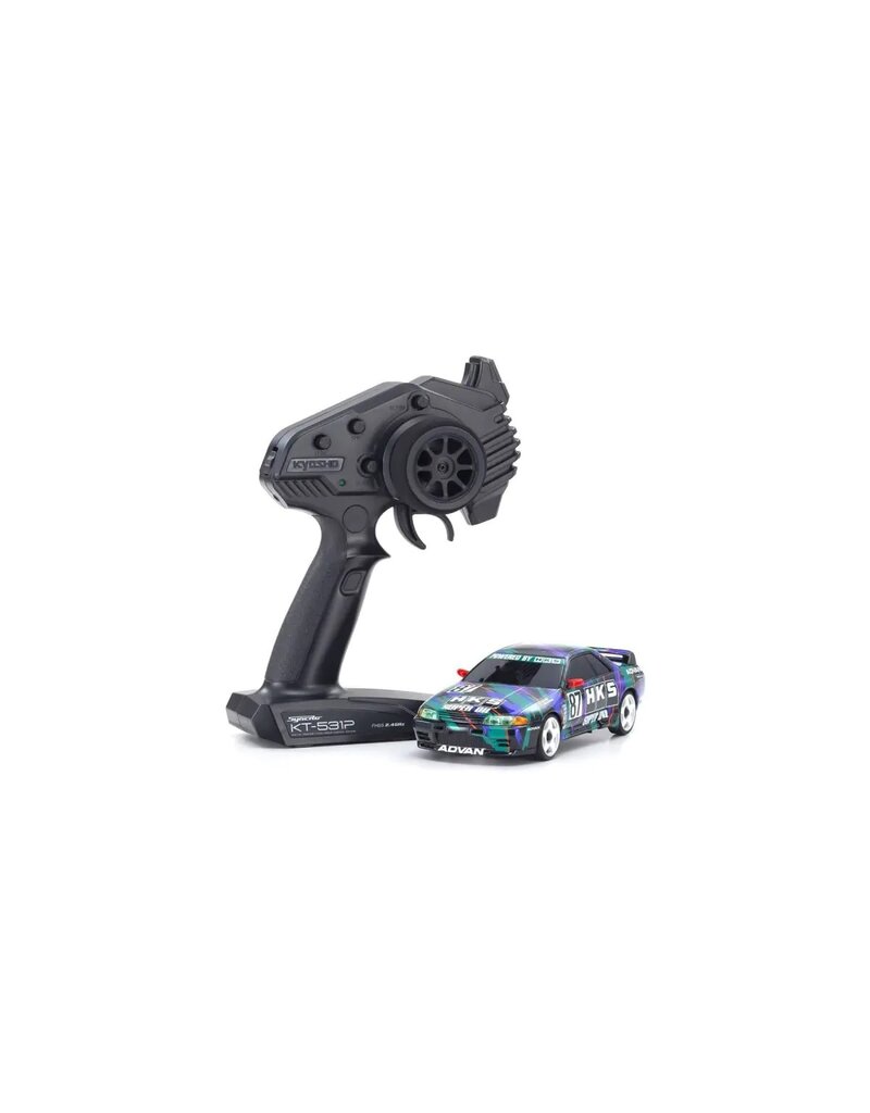 KYOSHO KYO32652HK MINI-Z AWD MA-020 READYSET HKS SKYLINE (R32 GT-R) 1993  #87