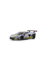 KYOSHO KYO32356CRY MINI-Z RWD MR-04 READYSET CHEVROLET® CORVETTE® C8.R CHROME / YELLOW KYOSHO AMERICA 20TH ANNIVERSARY