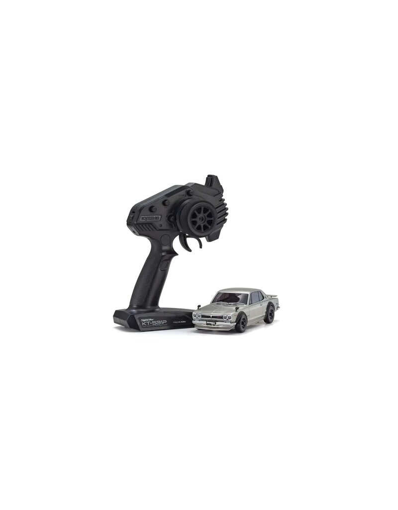 KYOSHO KYO32359S MINI-Z RWD MR-04 READYSET NISSAN SKYLINE 2000GT-R (KPGC10) TUNED VER. SILVER