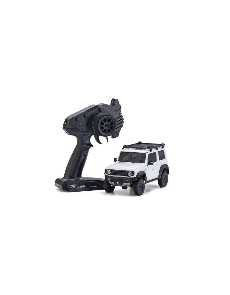 KYOSHO KYO32539PW MINI-Z 4X4 READYSET SUZUKI JIMNY SIERRA APIO JIMNY TS4: PURE WHITE PEARL