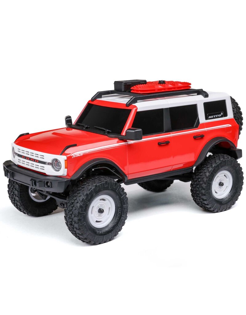 AXIAL AXI00006V2T6 1/24 SCX24 FORD BRONCO HERITAGE EDITION 4X4 RTR: RED