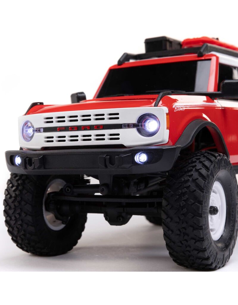 AXIAL AXI00006V2T6 1/24 SCX24 FORD BRONCO HERITAGE EDITION 4X4 RTR: RED