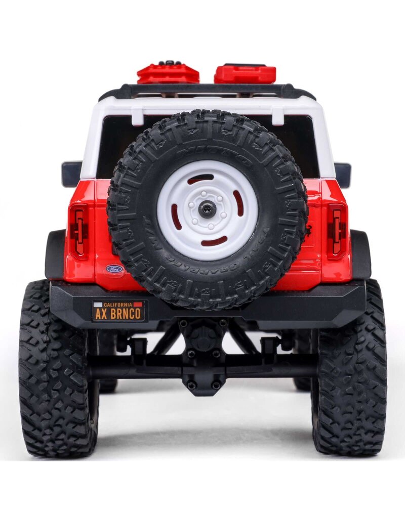 AXIAL AXI00006V2T6 1/24 SCX24 FORD BRONCO HERITAGE EDITION 4X4 RTR: RED