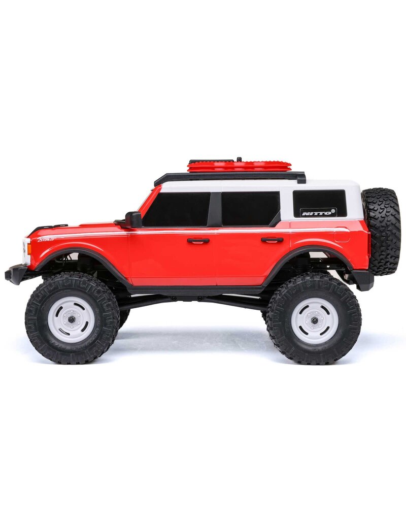 AXIAL AXI00006V2T6 1/24 SCX24 FORD BRONCO HERITAGE EDITION 4X4 RTR: RED