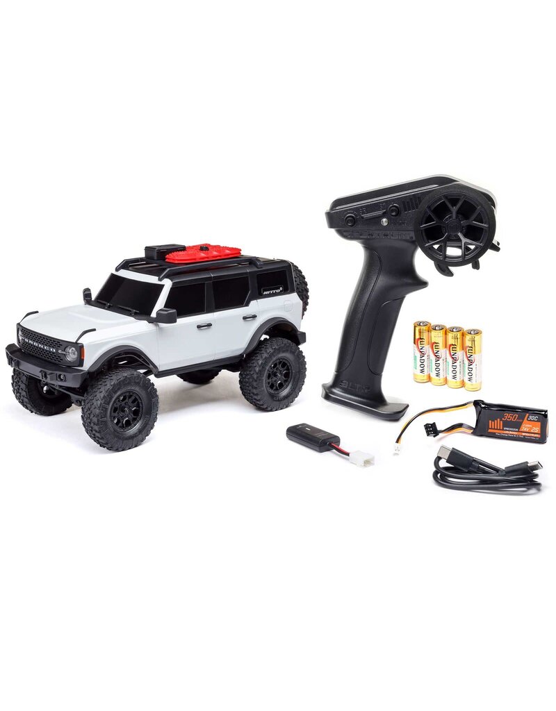 AXIAL AXI00006V2T4 1/24 SCX24 FORD BRONCO 4X4 RTR: WHITE