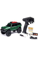 AXIAL AXI00006V2T5   1/24 SCX24 FORD BRONCO 4X4 RTR: GREEN