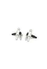 KYOSHO KYOMZW710-15 ALUMINUM STEERING BLOCKS: 1.5 DEGREE (2)
