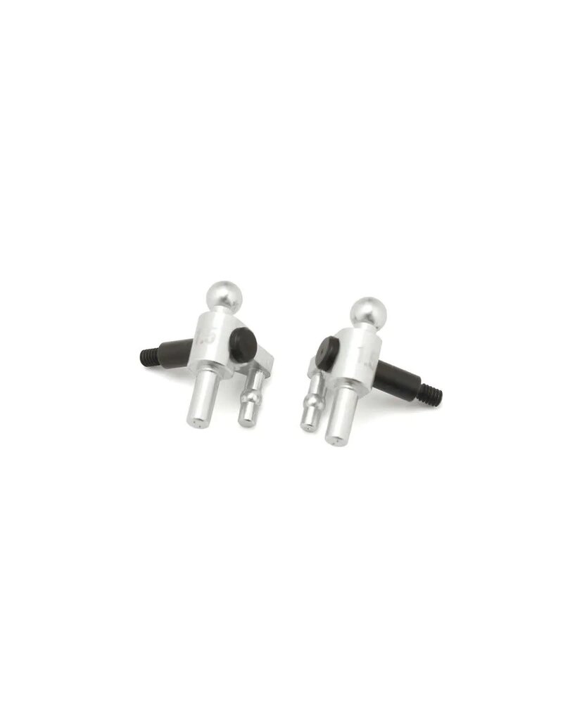 KYOSHO KYOMZW710-15 ALUMINUM STEERING BLOCKS: 1.5 DEGREE (2)