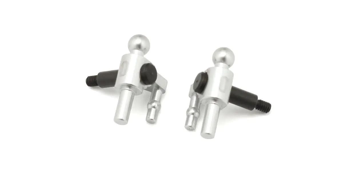 KYOMZW710-0 ALUMINUM STEERING BLOCKS: 0 DEGREE (2)