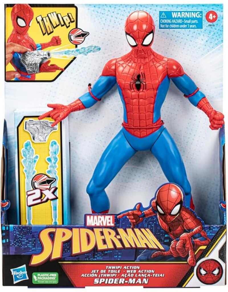 HASBRO HAS 23331 MARVEL SPIDER-MAN THWIP ACTION FIGURE 13''