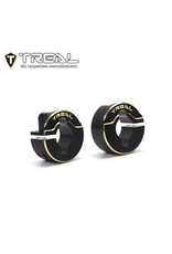TREAL TRLX003KPNSV1 BRASS REAR COUNTERWEIGHTS FOR TRAXXAS TRX-4M (2) (13G)