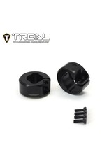 TREAL TRLX003KPNSV1 BRASS REAR COUNTERWEIGHTS FOR TRAXXAS TRX-4M (2) (13G)