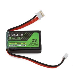 ECOPOWER ECP-4017 "ELECTRON" 2S 30C LIPO BATTERY W/PH2.0 CONNECTOR (7.4V/350MAH) (LOSI® MICRO-B)