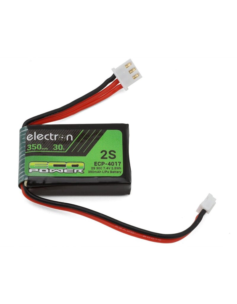 ECOPOWER ECP-4017 "ELECTRON" 2S 30C LIPO BATTERY W/PH2.0 CONNECTOR (7.4V/350MAH) (LOSI® MICRO-B)