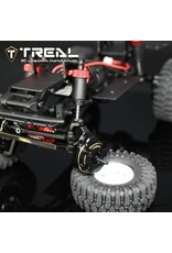 TREAL TRLX0048D6ELZ REDCAT ASCENT-18 BRASS OUTER PORTAL COVERS (BLACK) (2) (47.4G)