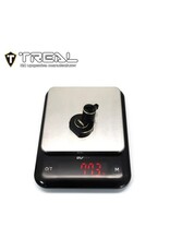 TREAL TRLX003KQXBF3 REDCAT ASCENT/GEN9 BRASS REAR INNER PORTAL COVERS (BLACK) (2) (77G)