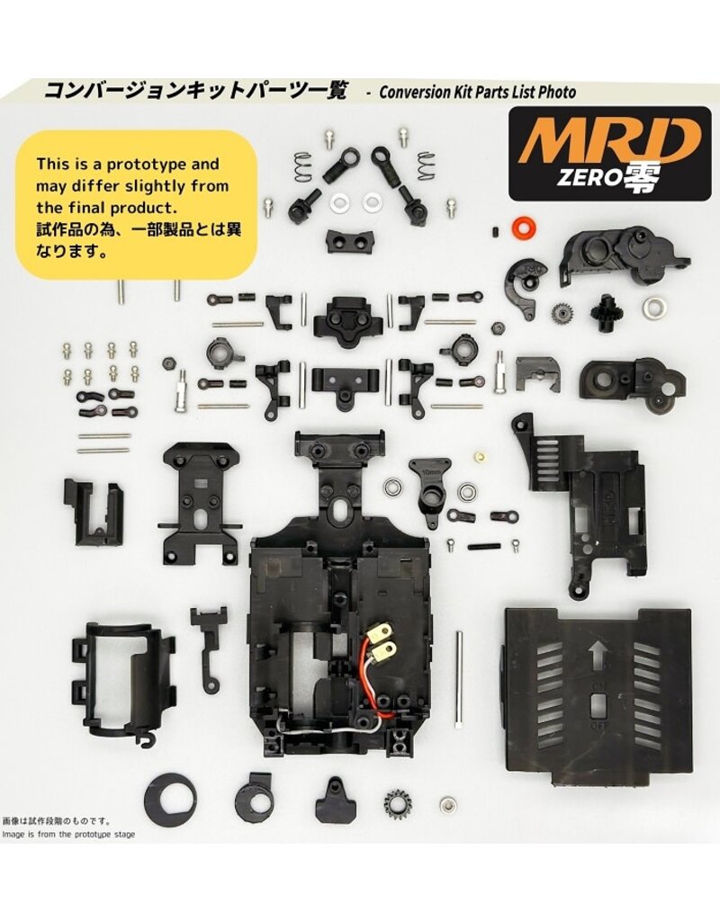 MARKA RACING PRODUCTS KEN 1002 MRD ZERO CONVERSION KIT