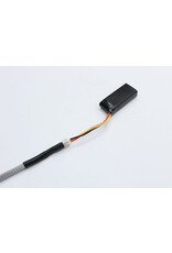 REFLEX RACING REF RRE020 JST 2.0 PH 3 PIN CHARGING PLUG CABLE-BLACK AND SILVER