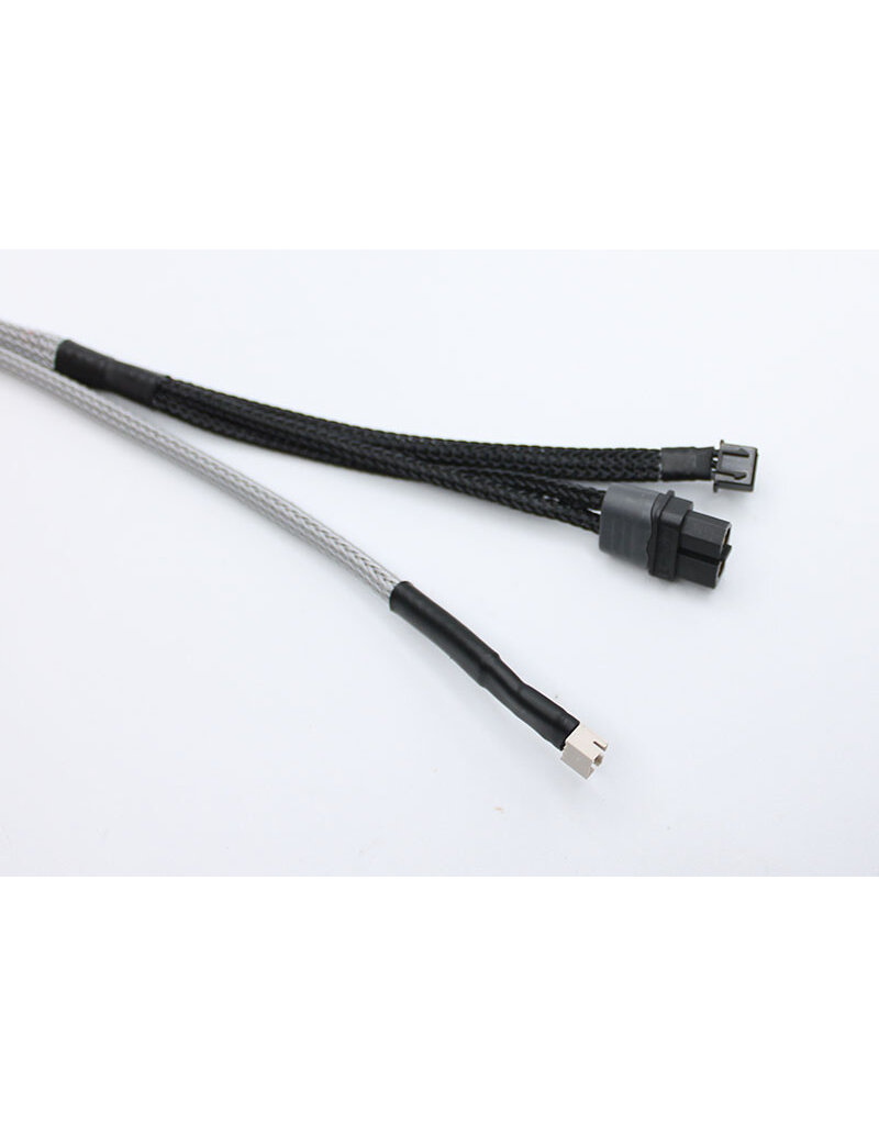 REFLEX RACING REF RRE020 JST 2.0 PH 3 PIN CHARGING PLUG CABLE-BLACK AND SILVER