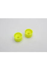REFLEX RACING REF RX600R3Y SPEED DISH WHEEL REAR 11MM WHEELS 3MM OFFSET: YELLOW (2)
