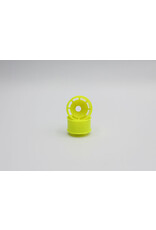 REFLEX RACING REF RX600R3Y SPEED DISH WHEEL REAR 11MM WHEELS 3MM OFFSET: YELLOW (2)