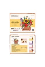 ROBOTIME ROETW02H 	ROBOTIME WOODEN FLOWER BOX - WOOD BLOOM CRAFT